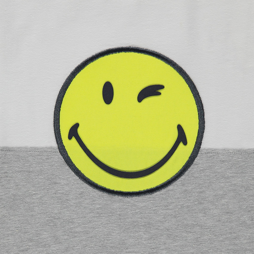 Junior - Pyjama en jersey avec print Smiley 