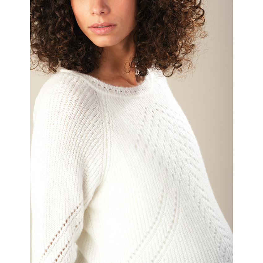 Pull de grossesse en tricot 