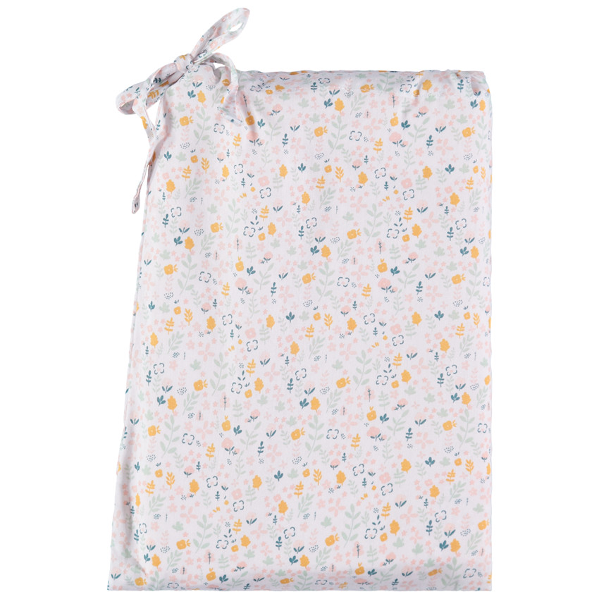 Set housse de couette et taie d'oreiller print renard 