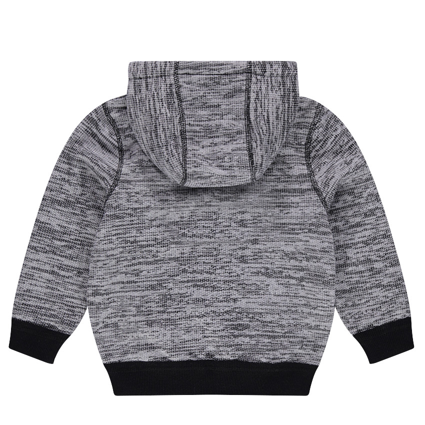 Gilet à capuche en molleton doublé sherpa 