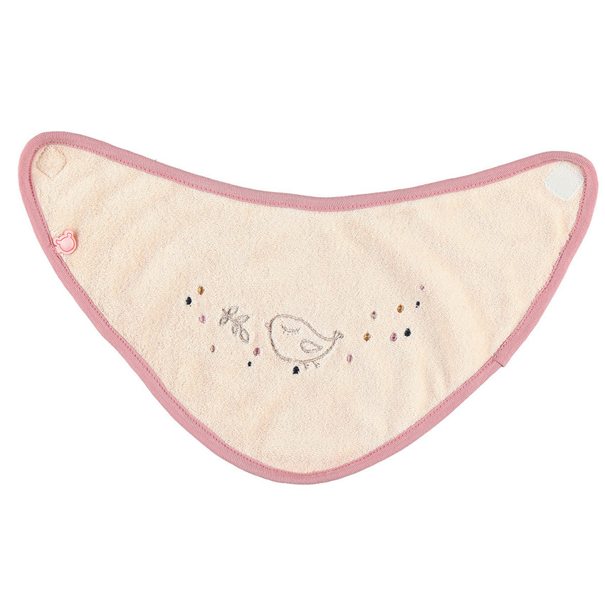 Lot 2 bavoirs Bandana 0-6M - collection Imagine 