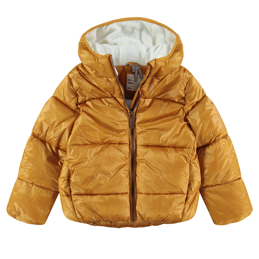 Doudoune matelassée à capuche avec doublure en micropolaire 