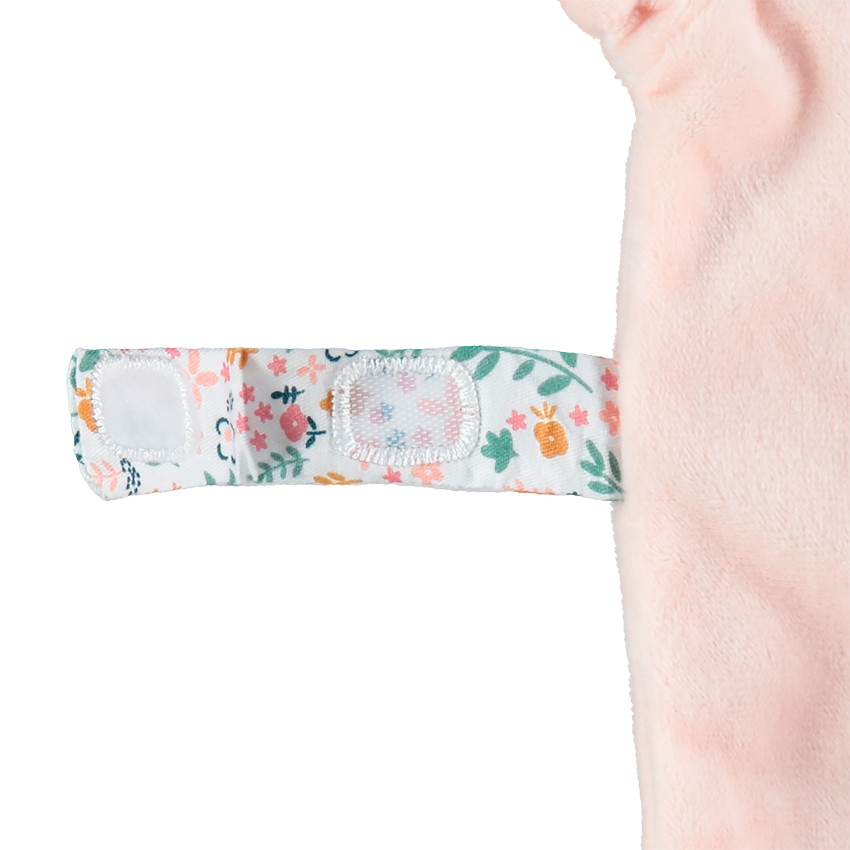 Doudou mouchoir renard en velours 