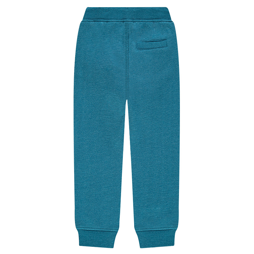 Junior - Pantalon de jogging en molleton uni avec logo printé 