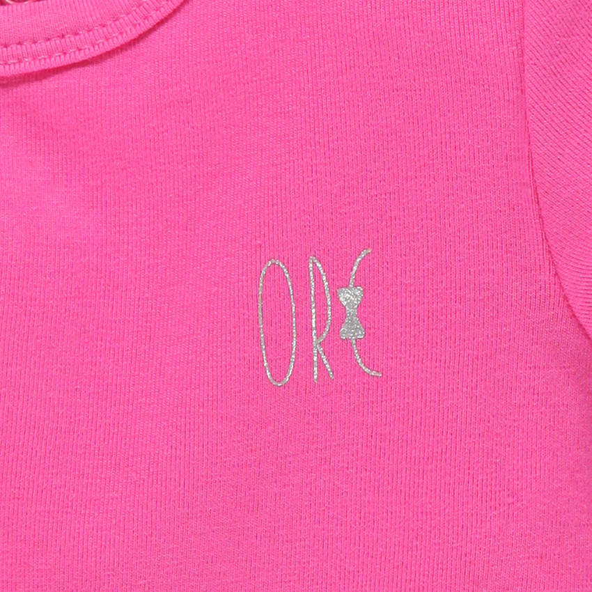 Lot de 3 bodies manches courtes unis  