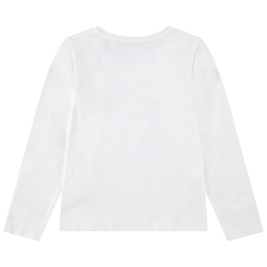 Tee-shirt manches courtes avec motif fantaisie printé 