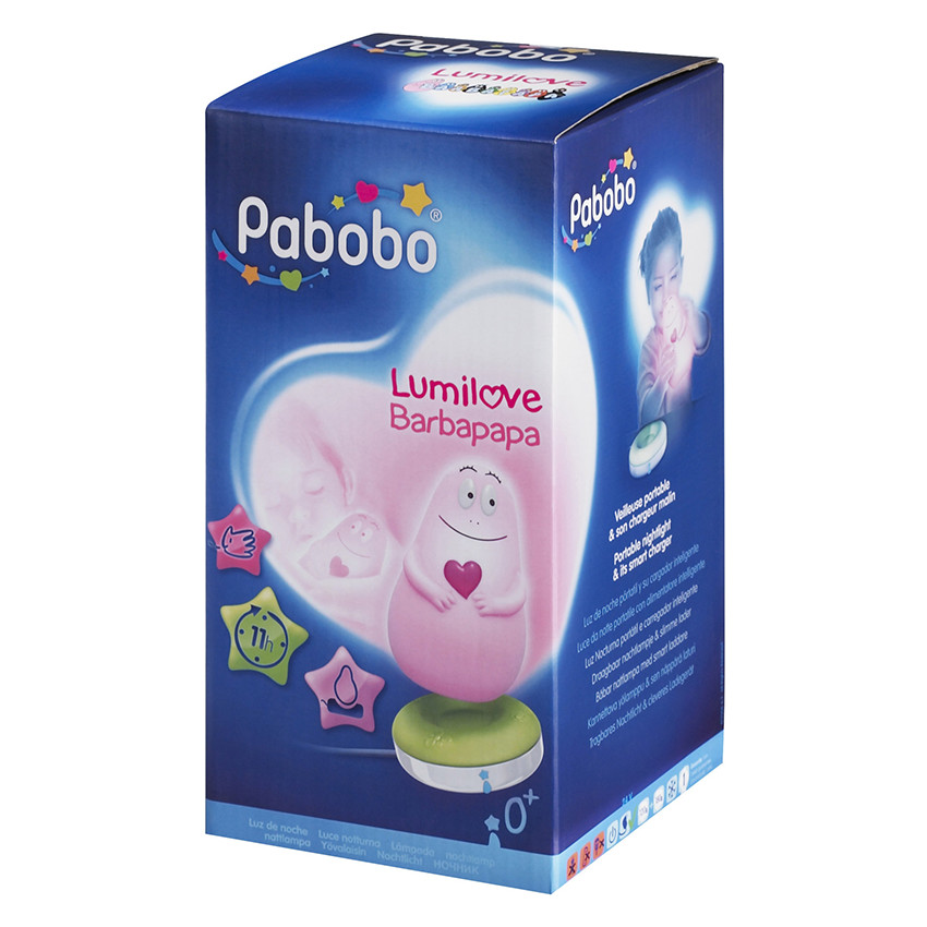 Veilleuse Lumilove Barbapapa - Rose 