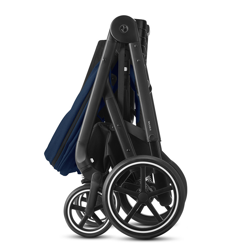 Poussette Balios S Lux châssis noir - Deep Black 