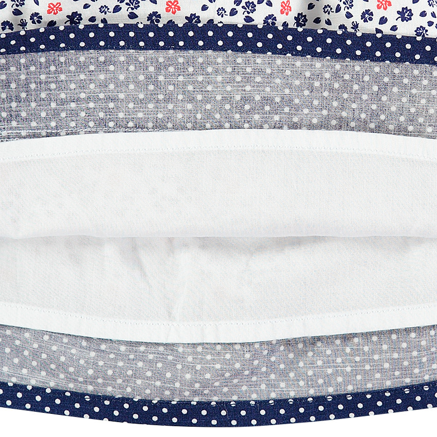 Tunique à bretelles avec fleurs imprimées all-over 