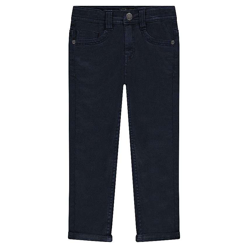 Pantalon en toile coupe slim 