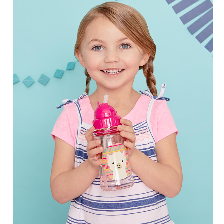 Gourde à paille Zoo - Lama 