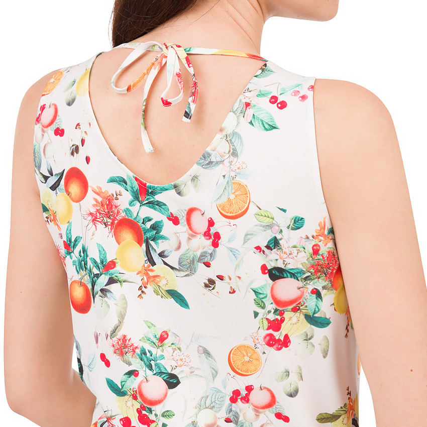 Combinaison courte de grossesse imprimée all-over 