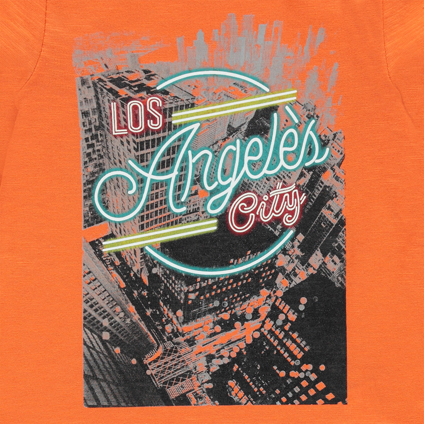 Junior - Tee-shirt manches longues avec print fantaisie 