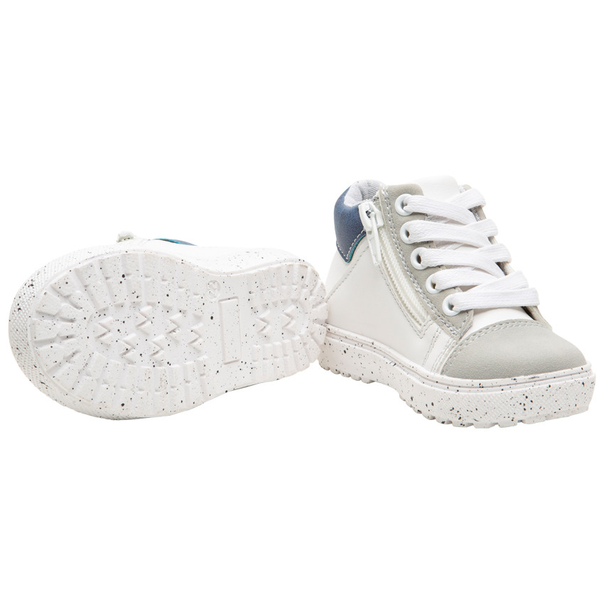 Baskets montantes à semelle fantaisie 