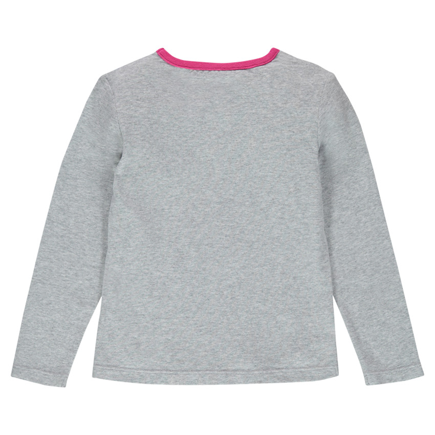Tee-shirt manches longues print fantaisie 