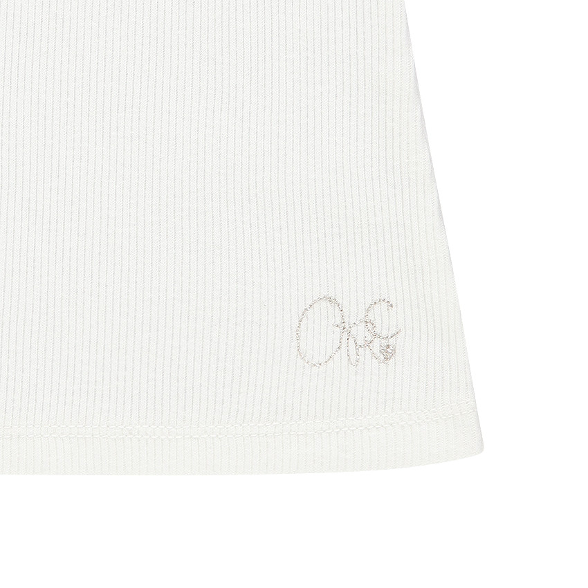 Junior - Débardeur uni à côtes 