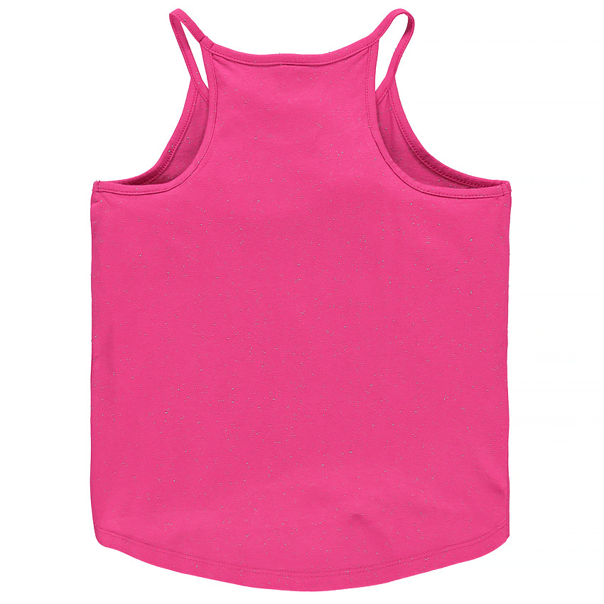 Junior - Débardeur aspect neps avec papillons printés 