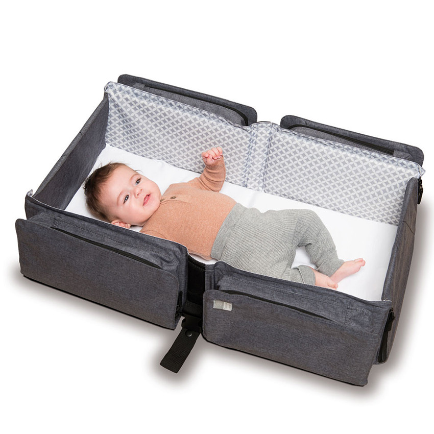 Sac nursery & couffin - Gris 