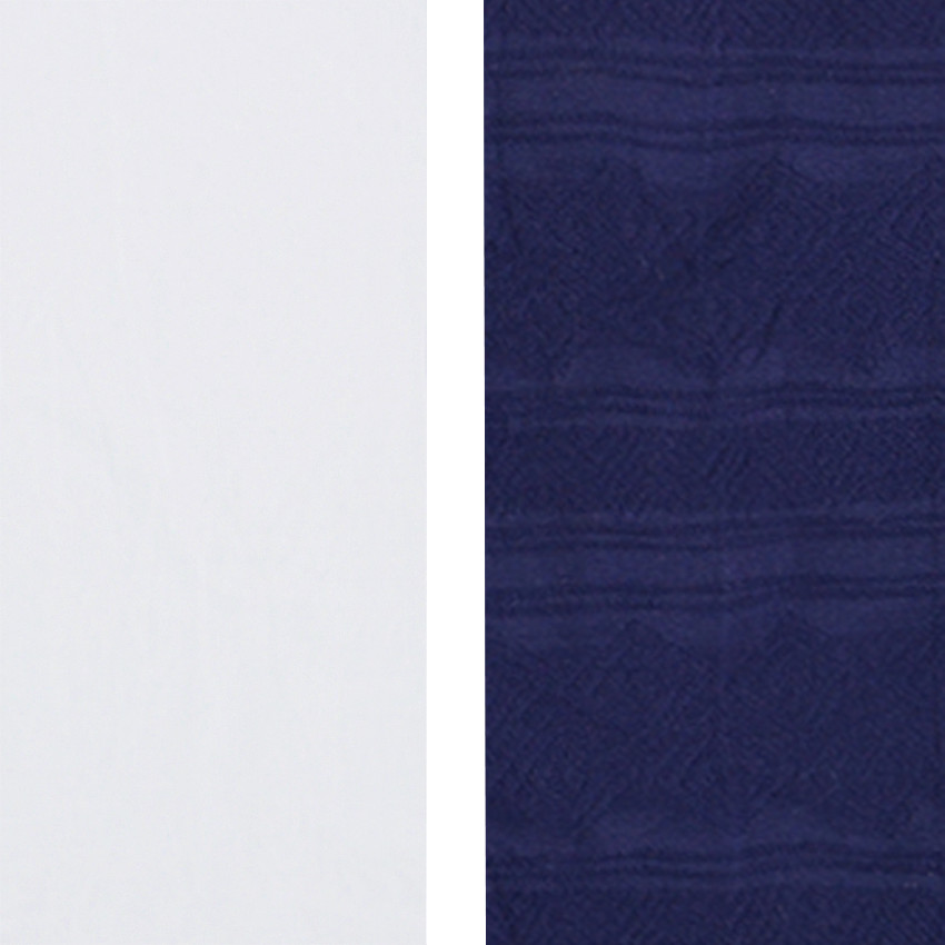 Lot de 2 collants fins à motif jacquard / unis 