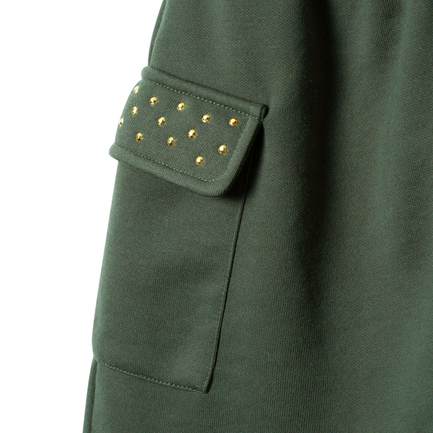 Jupe en neoprene détails fantaisies 