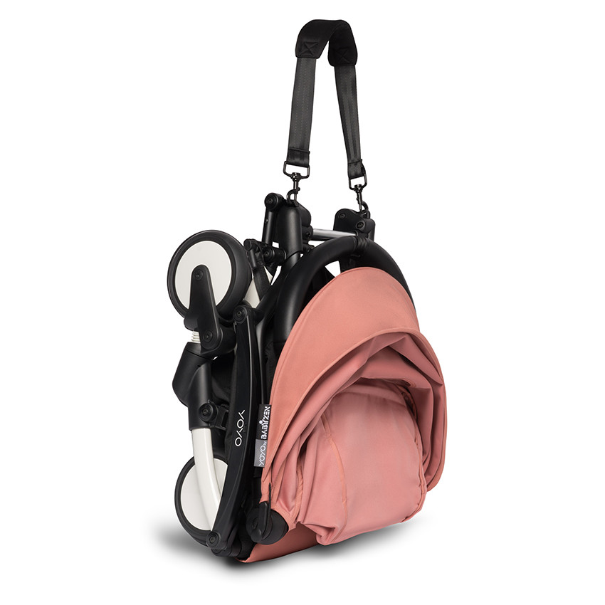 Poussette YOYO² 6+ châssis noir - Ginger 