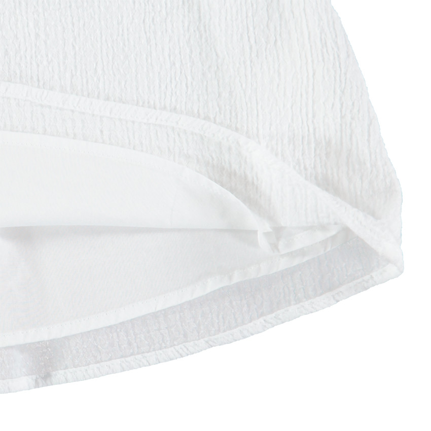 Tunique manches longues à imprimés fantaisie pailletés 