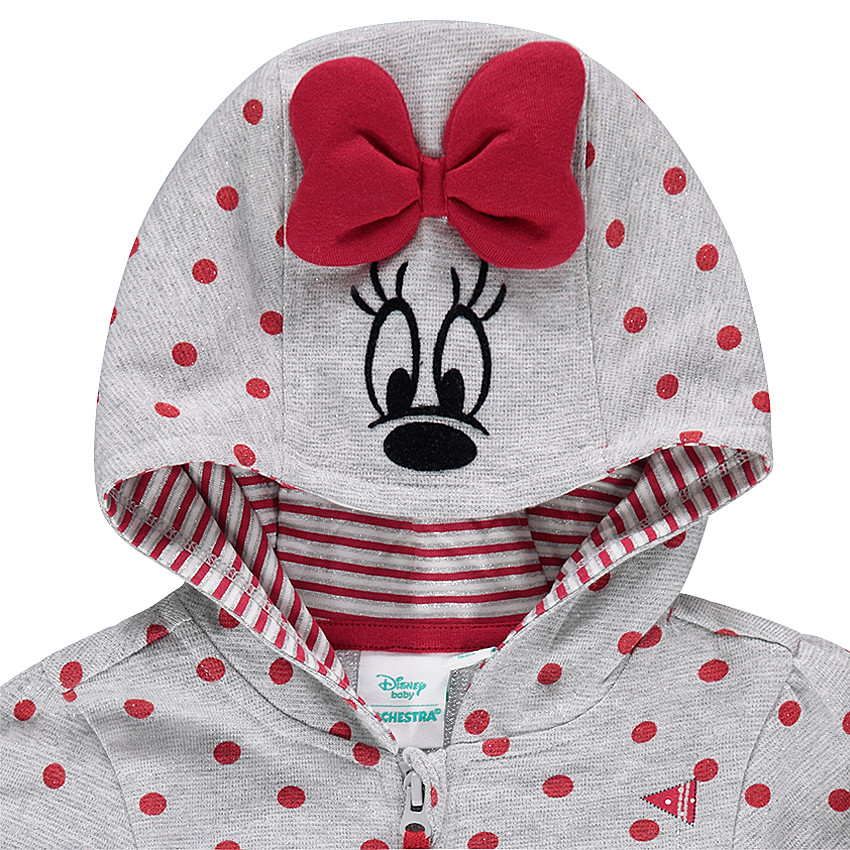 Jogging en molleton avec veste à pois et pantalon mélangé de fil brillant 