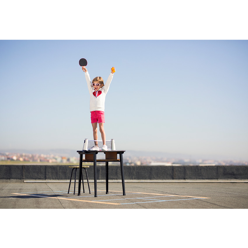 Gilet en molleton à capuche avec volants et motif fantaisie 