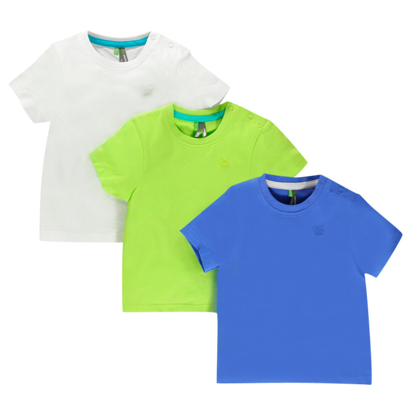 Lot de 3 tee-shirts manches courtes  
