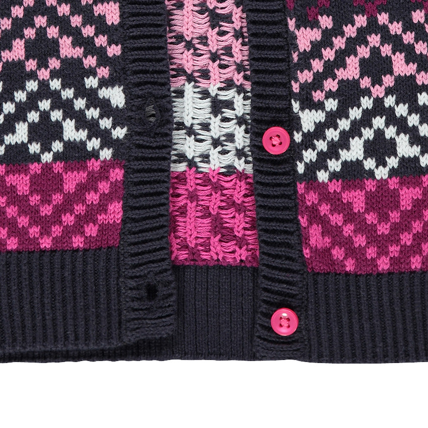 Gilet en tricot jacquard 