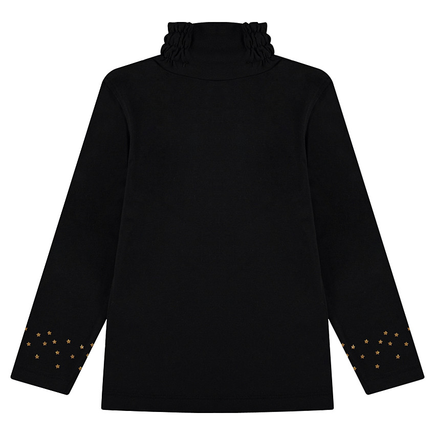 Junior - Sous-pull col montant avec étoiles printées sur les manches 