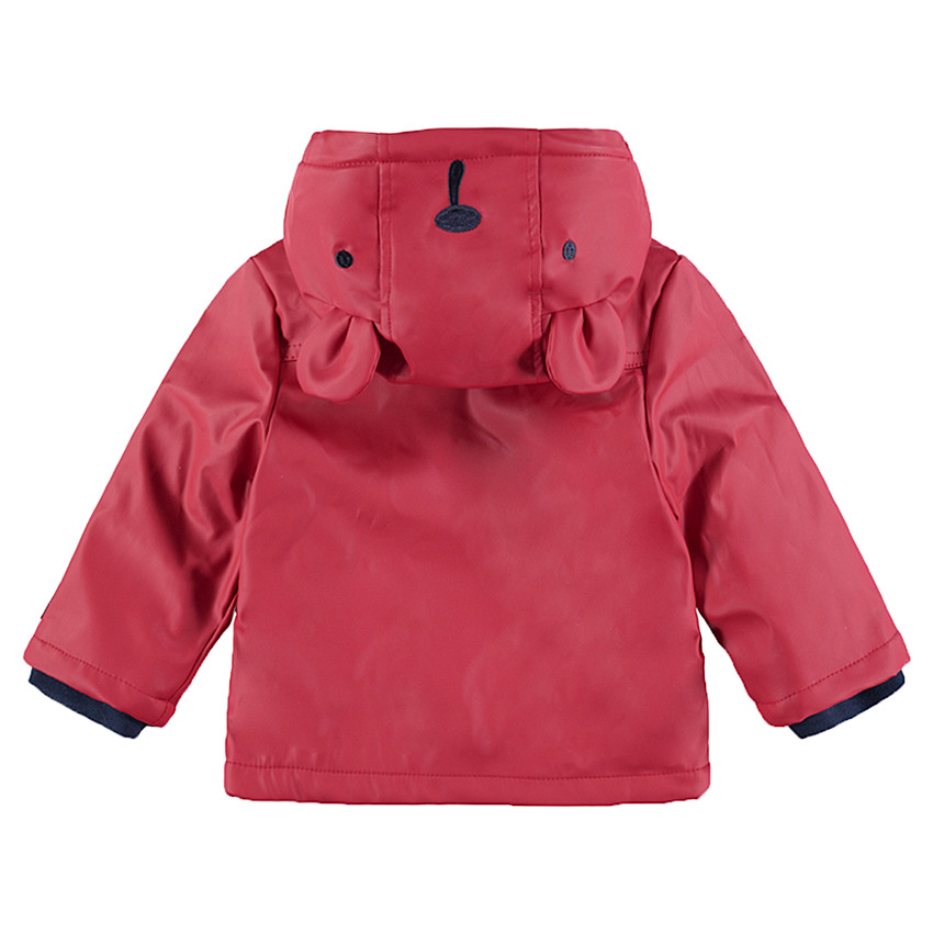 Parka en gomme effet 2 en 1 avec gilet intérieur en molleton 