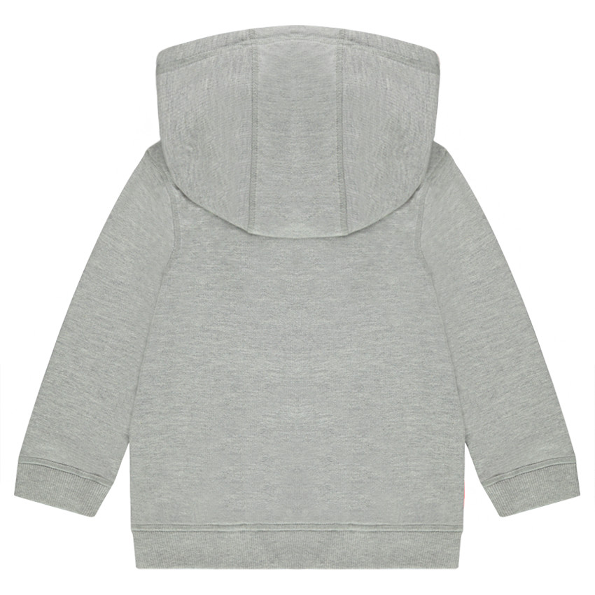 Sweat à capuche en molleton avec tigre printé 