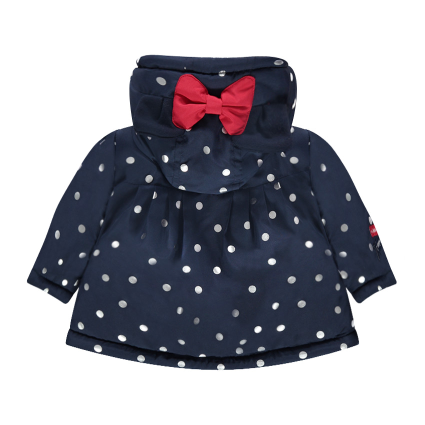 Parka à pois argentés all-over Disney Minnie  