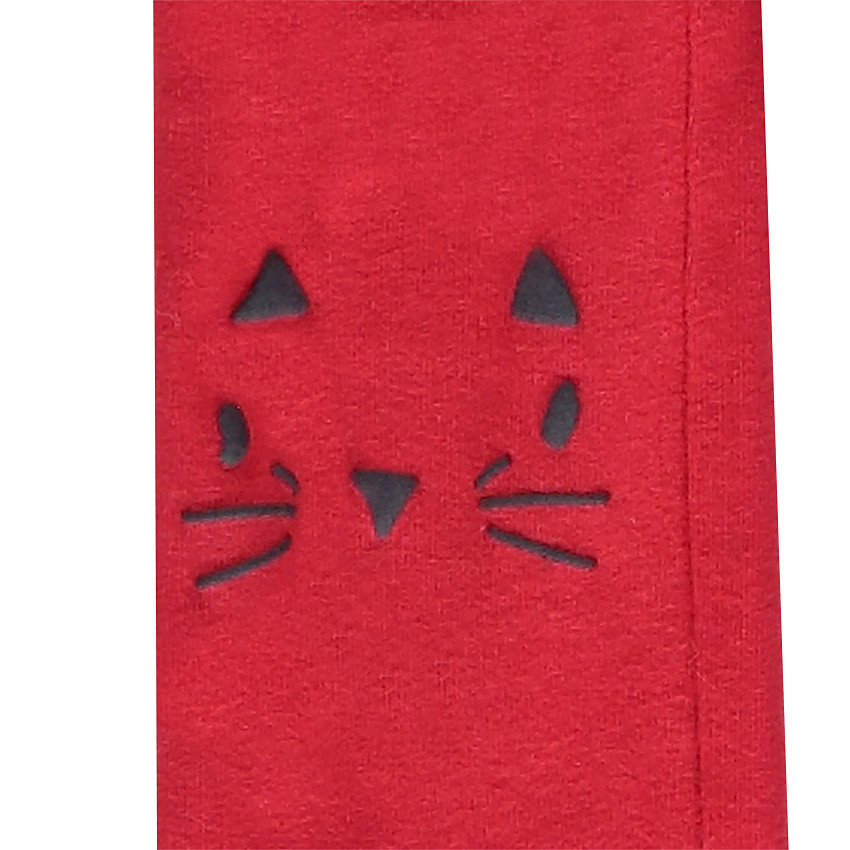 Ensemble avec tunique imprimée, gilet sans manches et legging printé 