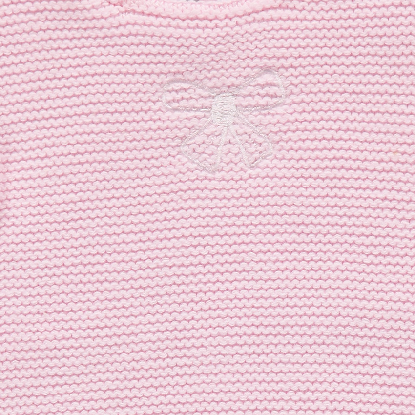 Ensemble salopette et boléro en tricot 