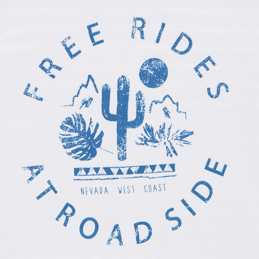 Junior - Ensemble tee-shirt printé et bermuda en molleton 