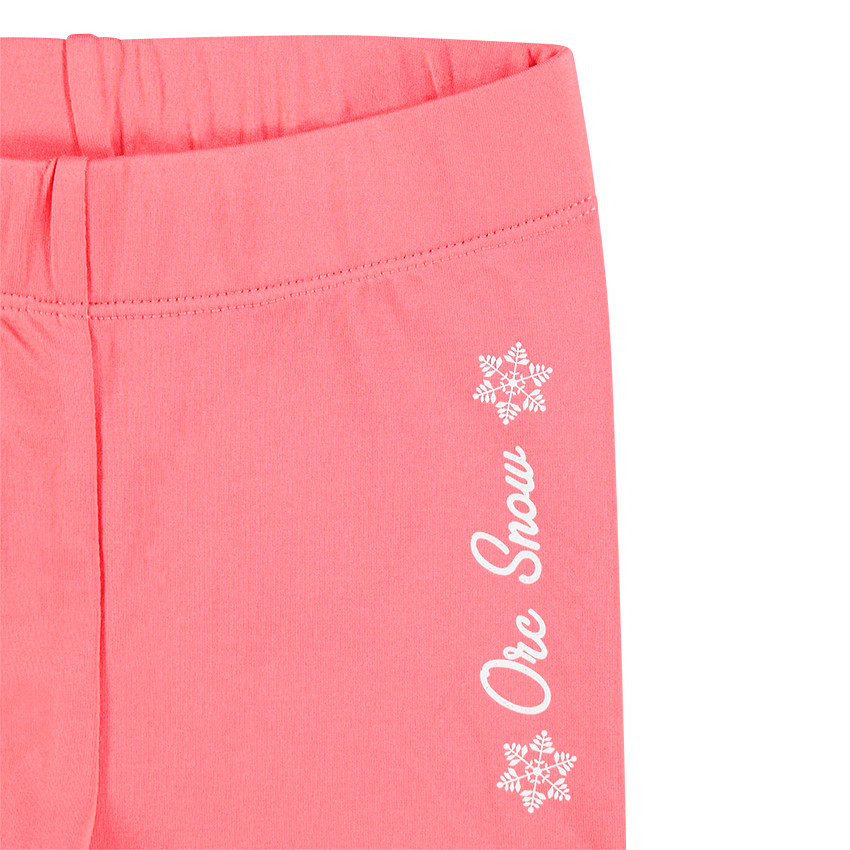 Legging de ski en polyester et élasthanne printé 