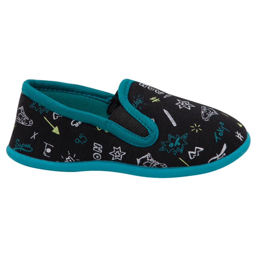 Chaussons bas élastiqués imprimés all-over 