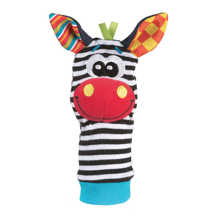 Set de 4 hochets pour poignets et pieds Jungle  