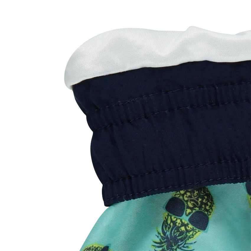 Boxer de bain avec ananas all-over 