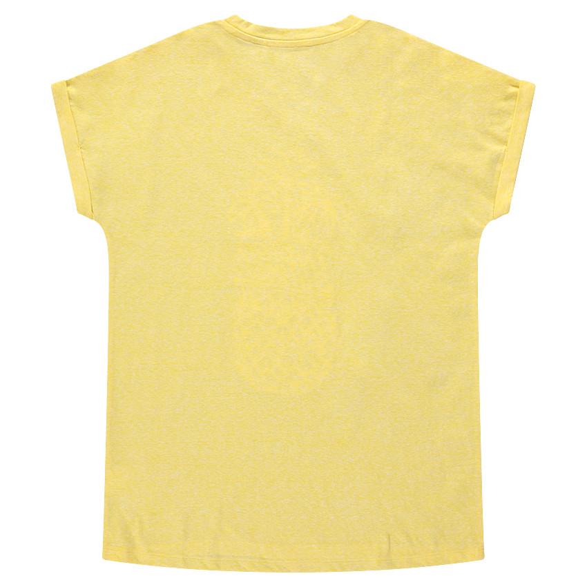 Junior - Tee-shirt manches courtes en jersey avec ananas printé et bandes appliquées 