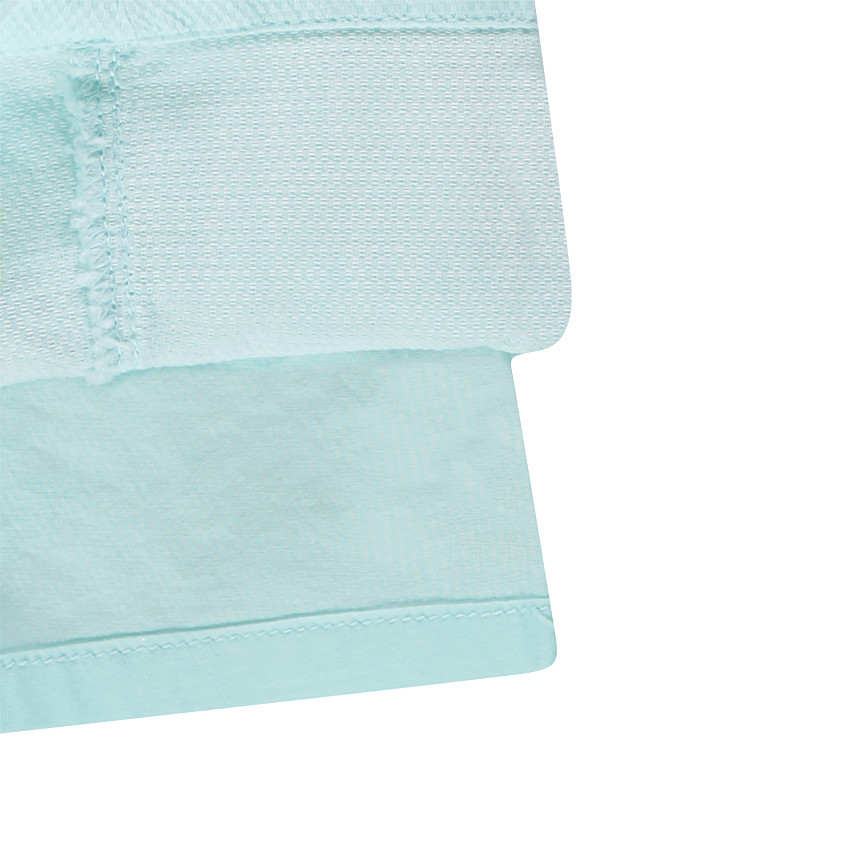 Robe en coton fantaisie avec print sur le devant et volants 