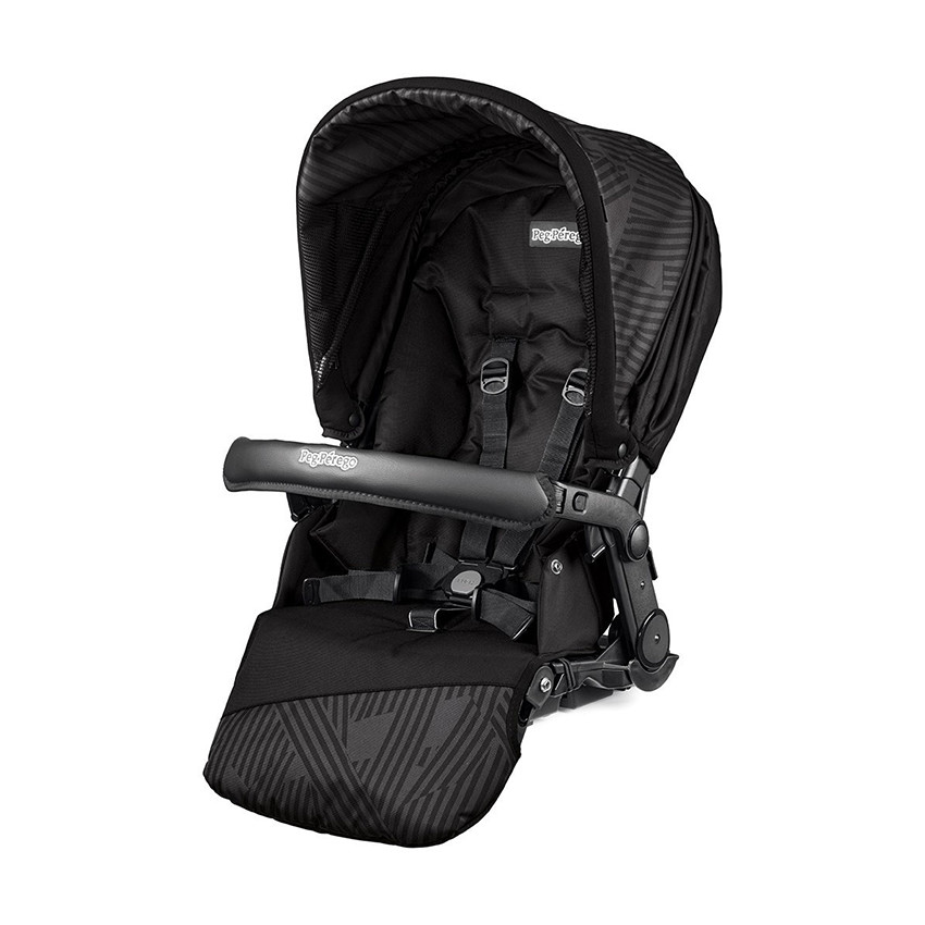 Assise poussette Pop up sportivo - Geo black 