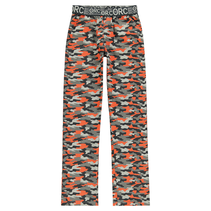 Junior - Pyjama en jersey avec print étoile et imprimé army 