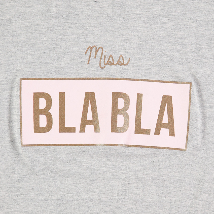 Junior - Tee-shirt manches longues en jersey avec manches volantées 