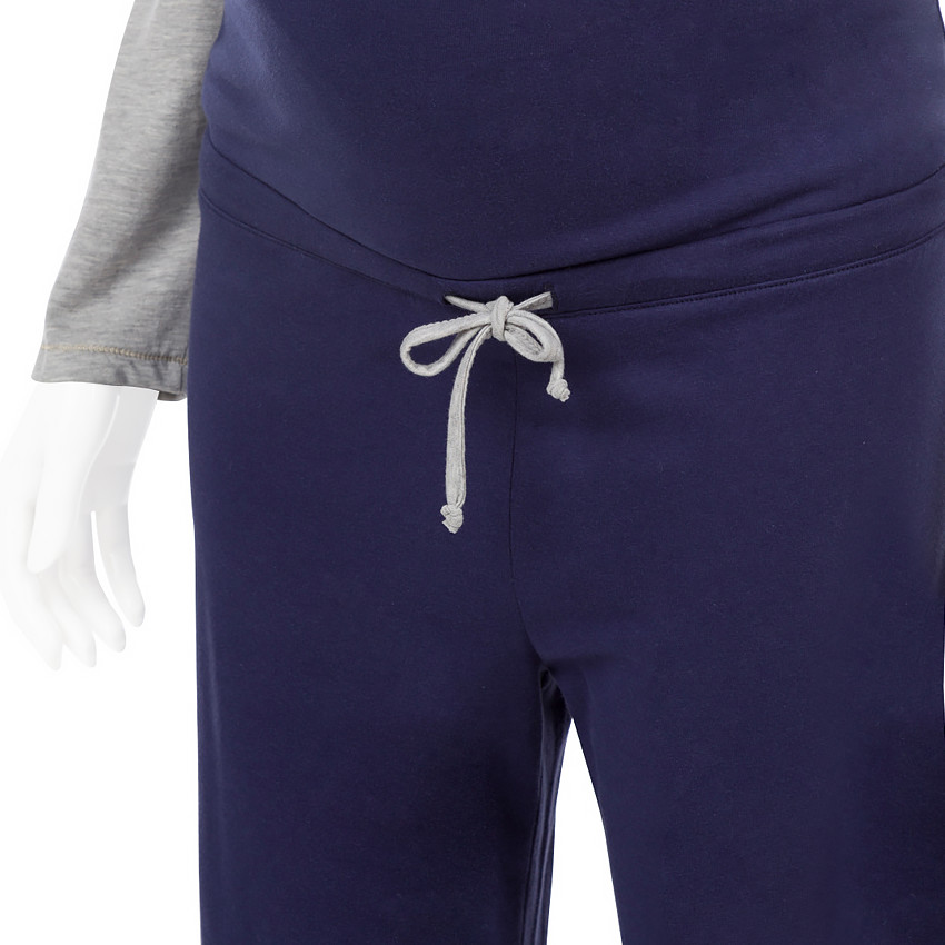 Pantalon homewear de grossesse ample 