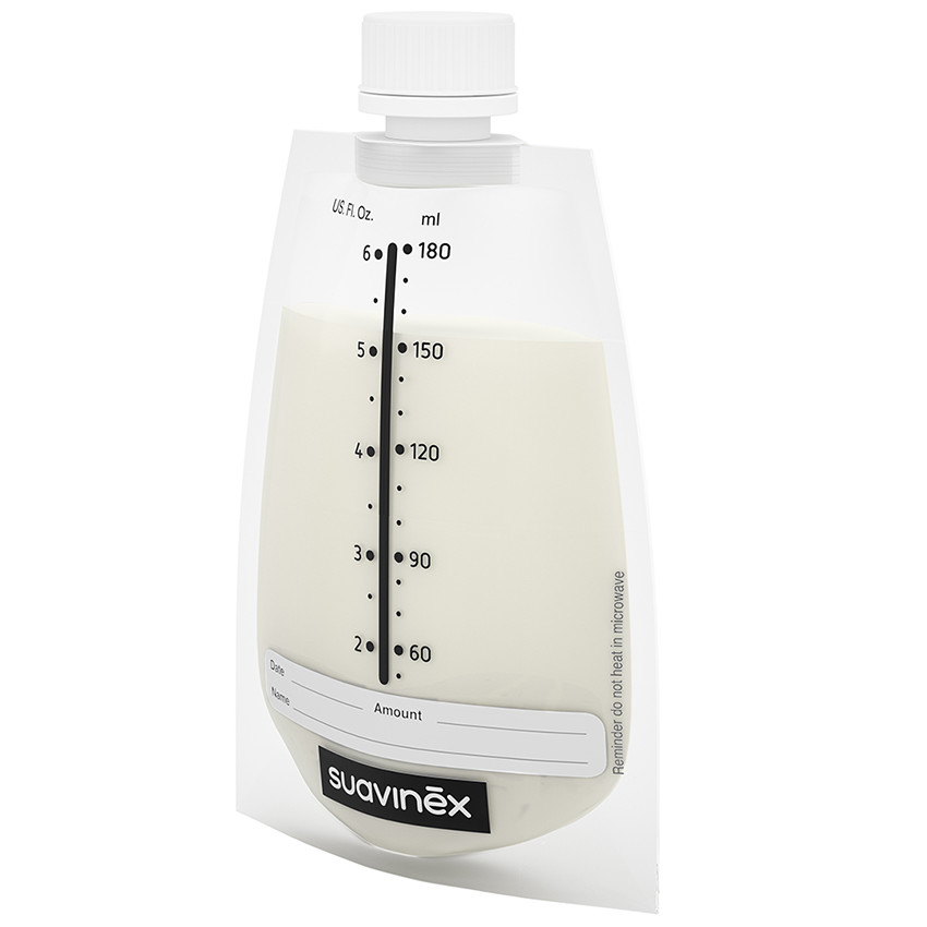 Sachets de conservation du lait maternel 180ml - x20 