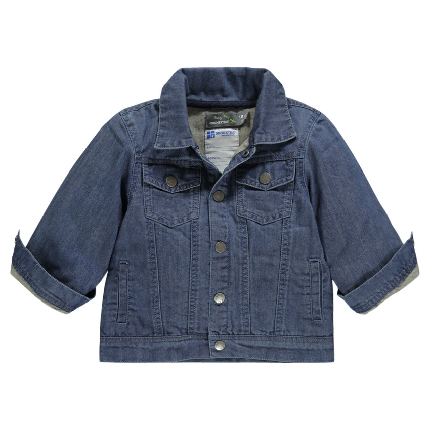 Veste en jeans avec poches 