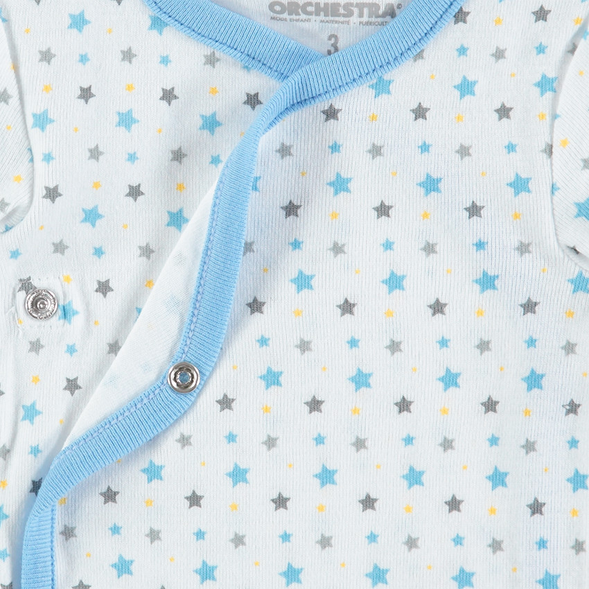 Lot de 2 bodies manches courtes avec koala et étoiles printés 